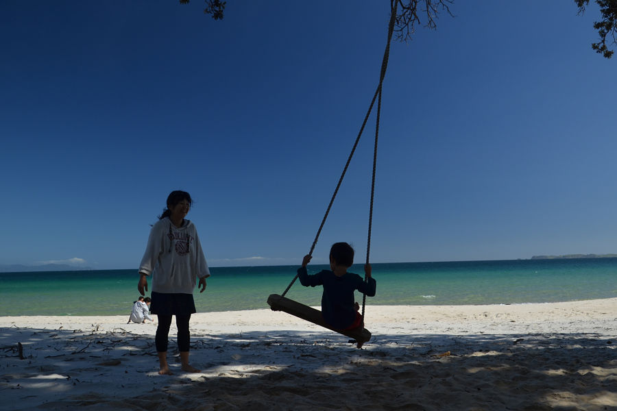 The Swing at Otama Beach